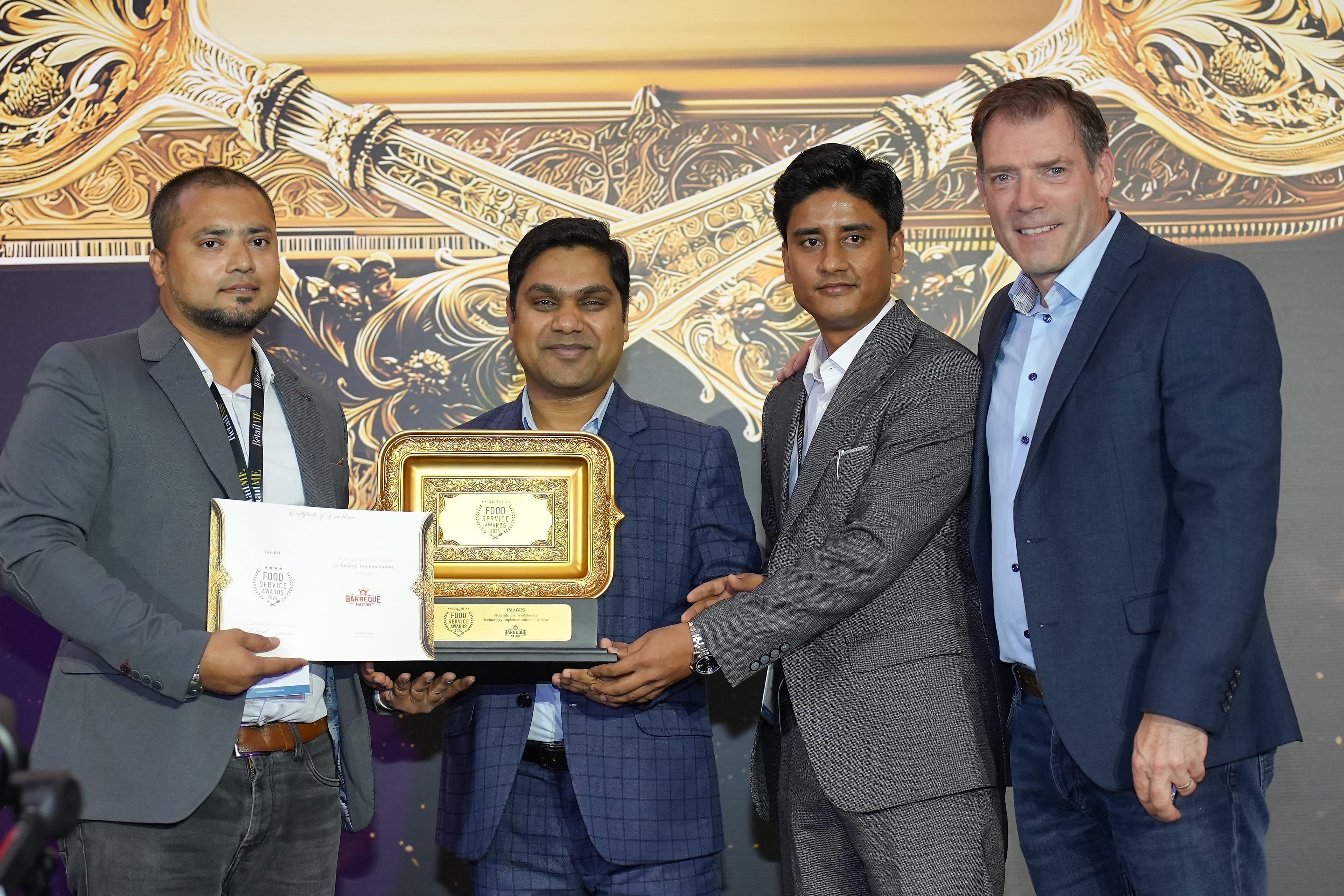 Barbeque Nation wins the prestigious Food Service Award 2024 for Technology Implementation of the Year