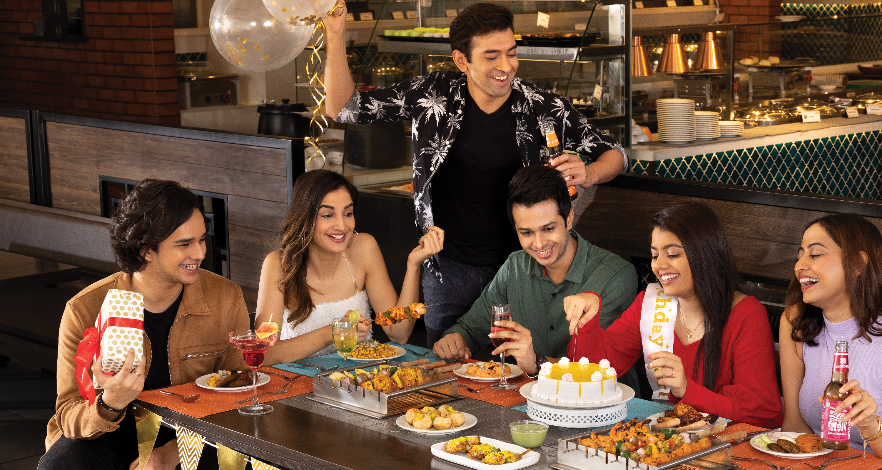 Why should you host unlimited buffet parties at Barbeque Nation for your team members?