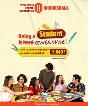 "Student Special at Barbeque Nation! @649