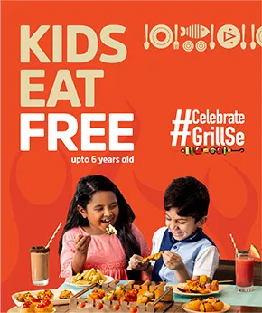 Kids Eat FREE at Barbeque Nation! 