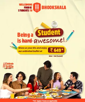 Student Special at Barbeque Nation! @649