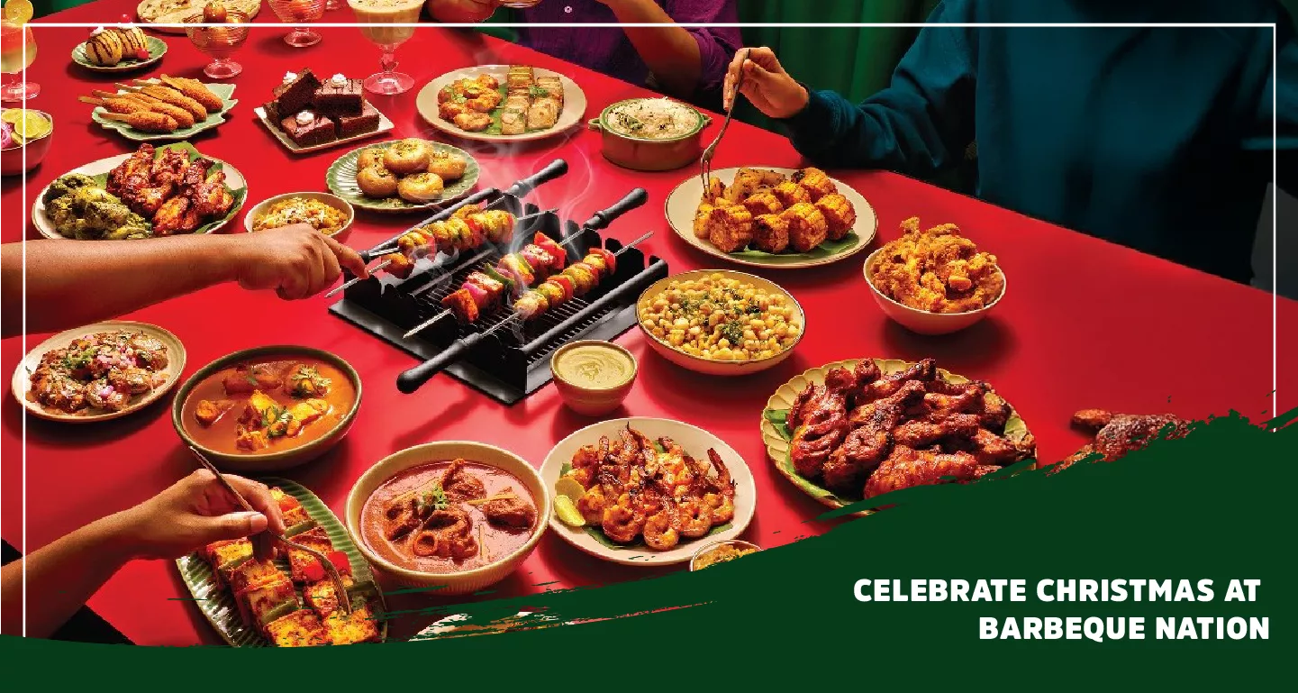 Celebrate Christmas at Barbeque Nation 